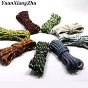 1Pair outdoor sport casual 19Colors round shoelaces hiking slip rope shoelaces sneakers boot shoelaces strings100/120/140/160CM