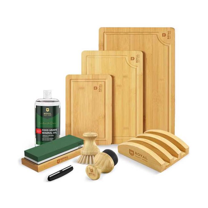 Kitchen Cooking and Care Bundle With Cutting Boards