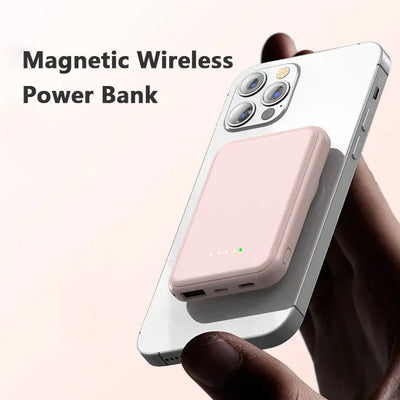 Mini Fast Charging Magnetic Wireless Power Bank 5000 MAh Portable CJ Dropshipping Power Bank