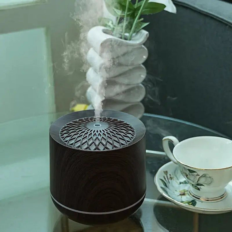 No Filter Stick Ultrasonic Air Humidifier 300ml Aromatherapy Essential oil Diffuser Home Mute Wood Aromatic Diffuser Humidifier