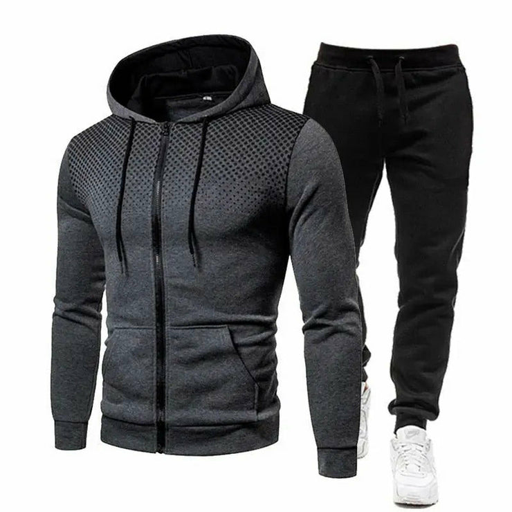 2021 Latest Tracksuit Men Sets Winter Hoodies Pants 2 Piece Set Fashion Hoody Men Sporting Joggers S--3XL