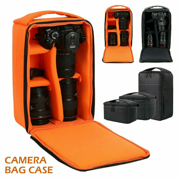 DSLR Camera Bag with dividers Multi-functional Waterproof Outdoor Video Digital Carry Photo Bag Case for Camera Nikon Canon DSLR