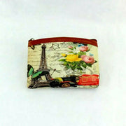 Vintage Eiffel Tower Coin purses Girl Big Ben change purse Women zipper coin bag Lady zero wallet Female Kids pouch